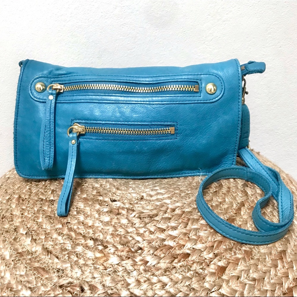 Linea Pelle Leather Convertible Crossbody